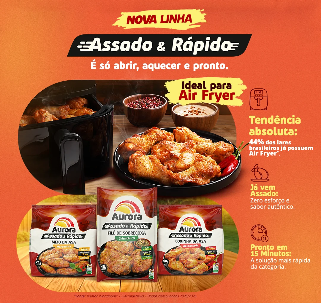 Nova Linha - Assado & Rápido